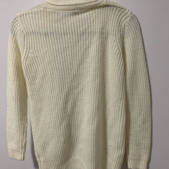 Girls Harper Canyon White Knit Cardigan Size Large - Picture 3 of 5